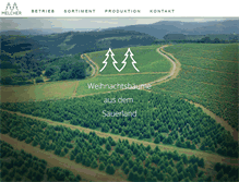 Tablet Screenshot of berndmelcher.de